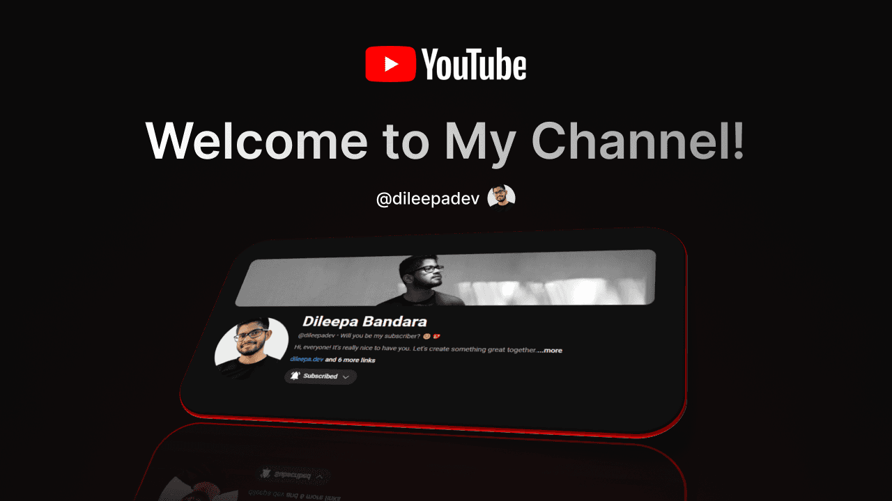 Welcome to My Channel!